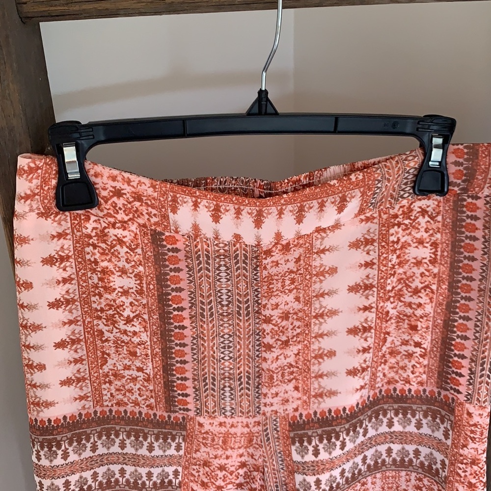 Bcbgeneration Wide Leg Paisley Patchwork Pant - image 3